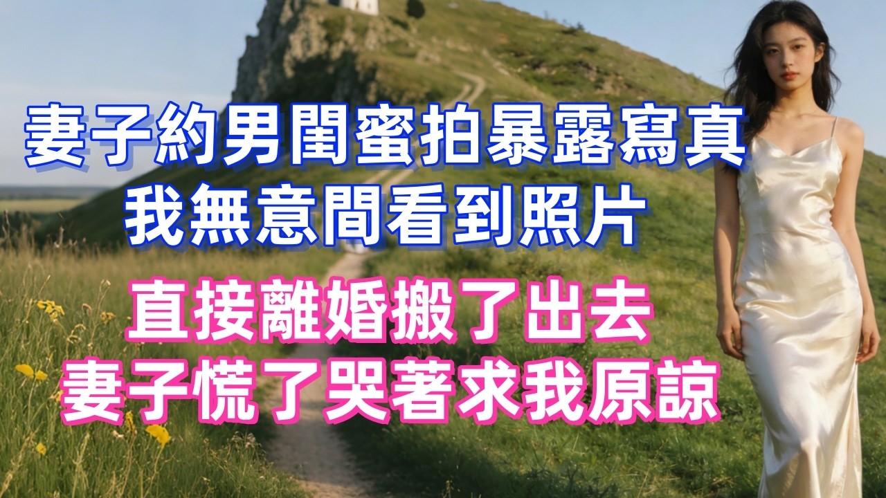 妻子約男閨蜜拍暴露寫真，我無意間看到照片，直接離婚搬了出去，妻子慌了哭著求我原諒