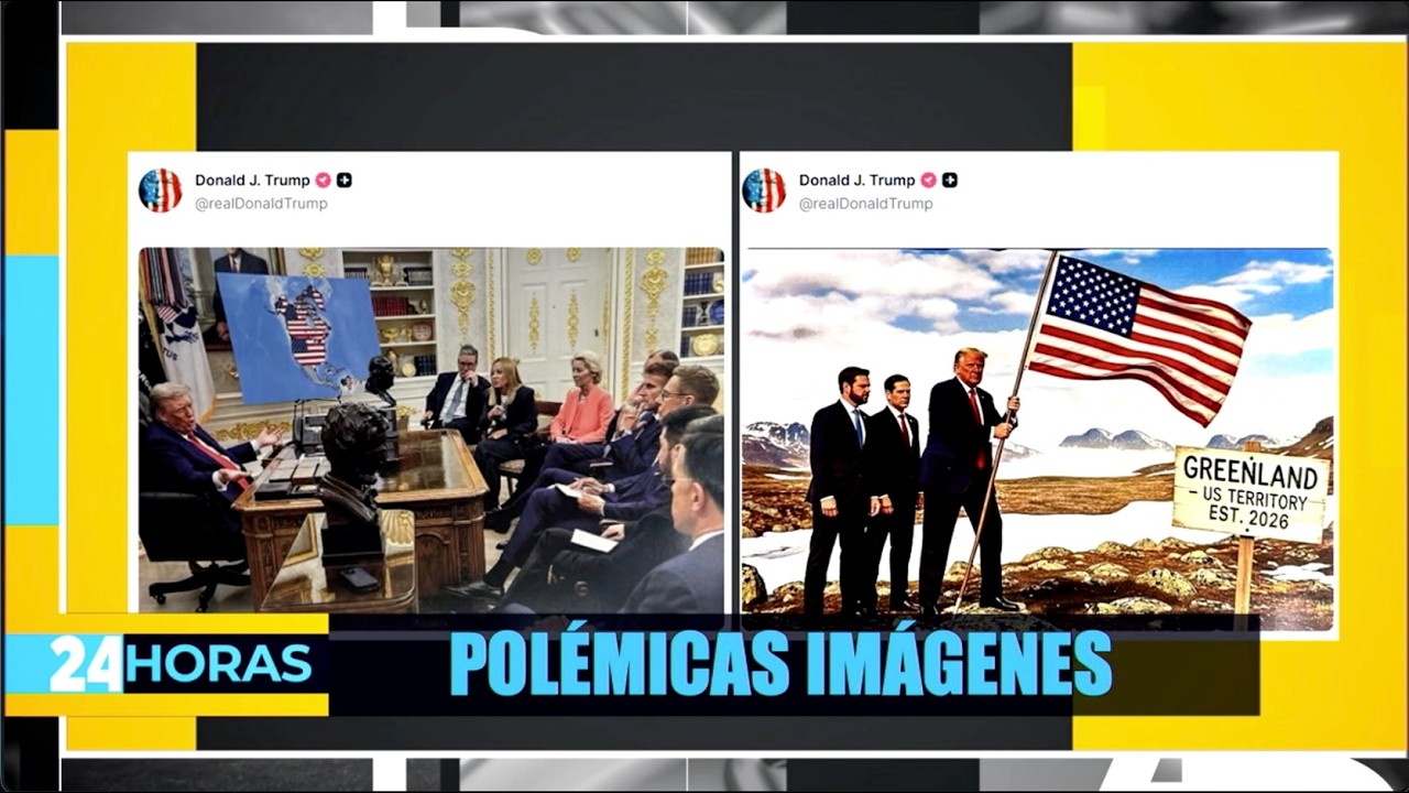 🟨 Trump modifica imágenes y levanta polémica global | 20 de Enero | Noticiero 24 Horas