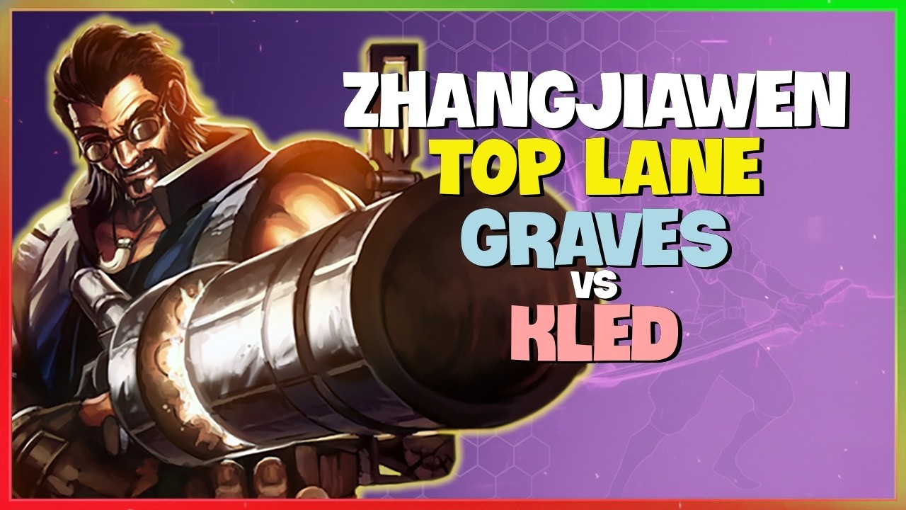 Rank 1 Graves : This Dude is WRECKING the Super Server and DEVASTATING Kled Top