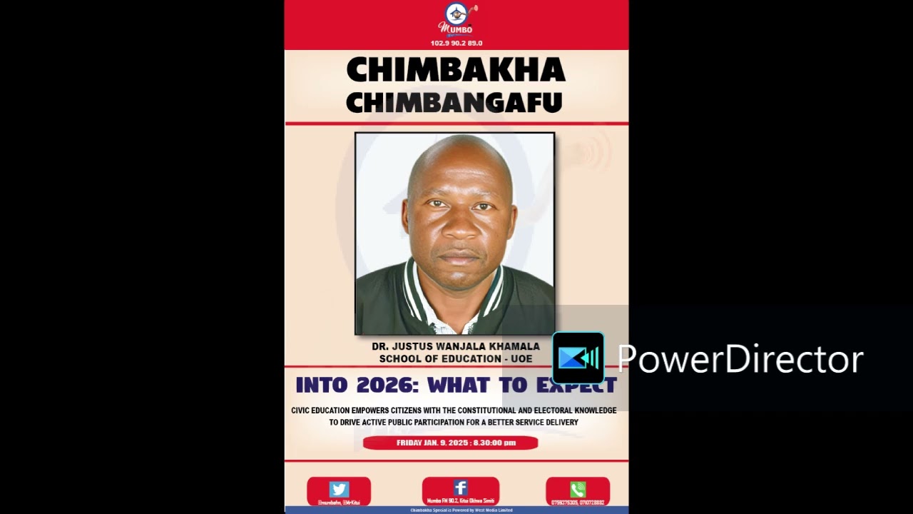 Mumbo FM 90.2 - FridayJAN 9, 2025 - Hosted By Kitui Okhwa Simiti - #ChimbakhaChimbangafu