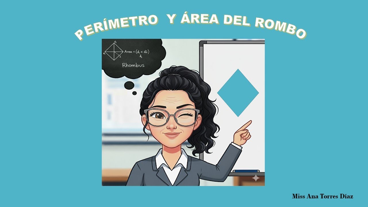 EL ROMBO. PERÍMETRO Y ÁREA