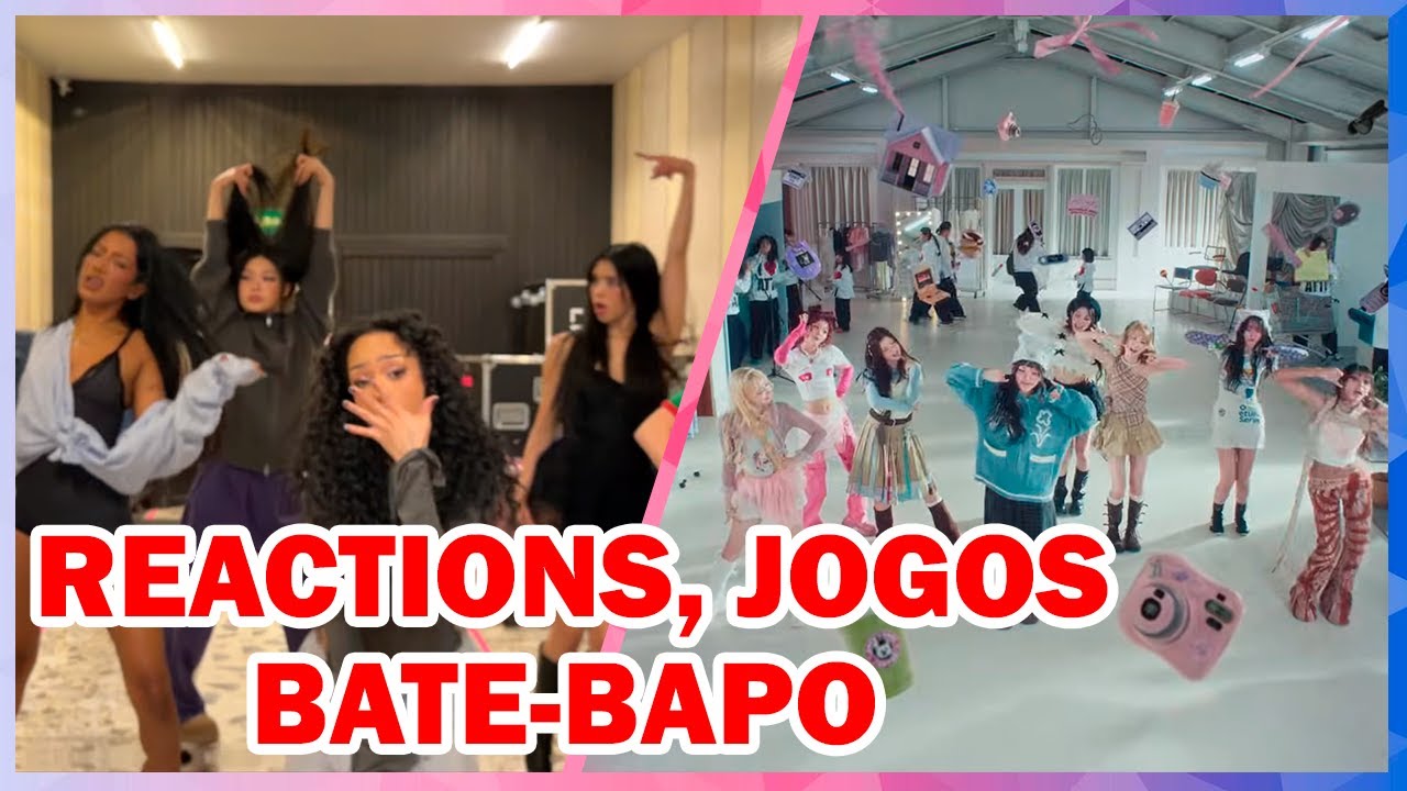 LIVE COM ALE&JANA | BATE-PAPO, JOGOS, REACTION de SAY MY NAME, KATSEYE e mais!