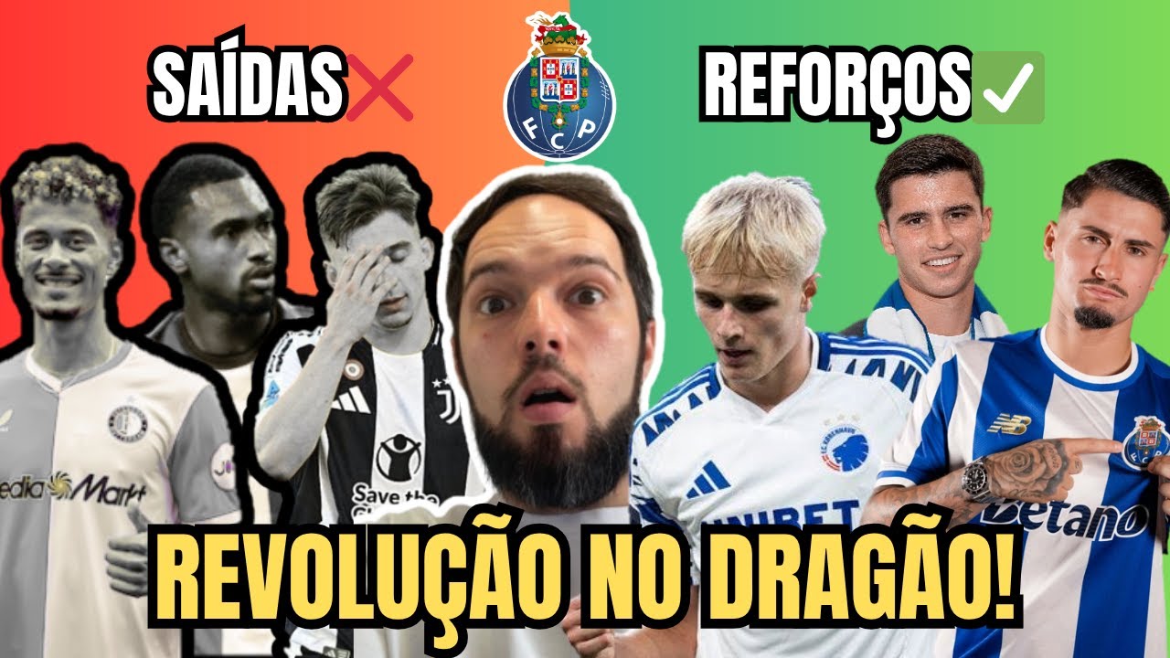🚨🐉 FC PORTO 25/26: quem já saiu, quem chegou e quem ainda pode vir! 🔵⚪ #Ep.2