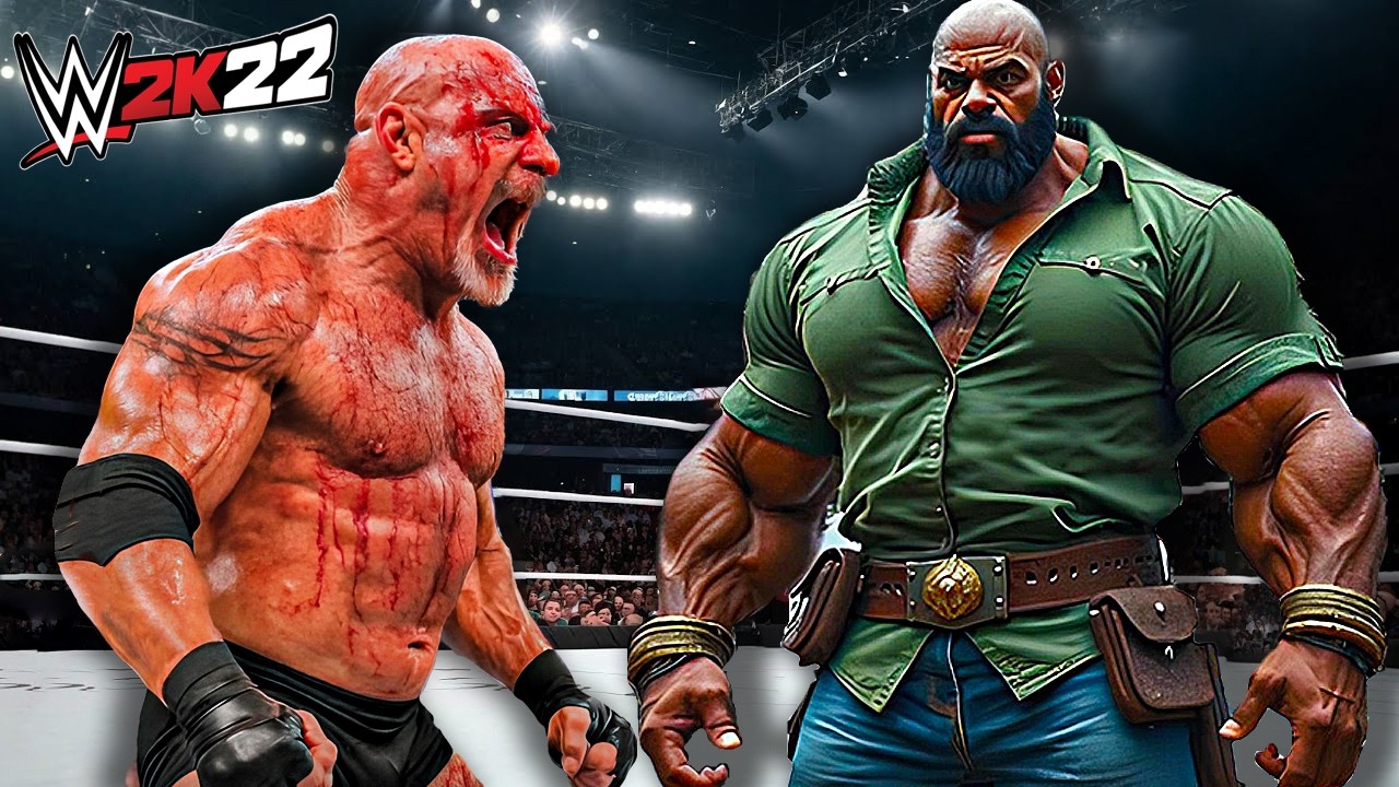 Кейтаро Исси против Голдберга (WWE 2K22) - Реванш