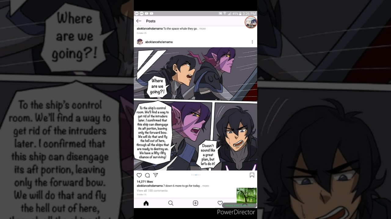 omegaverse klance comic dub ep.40