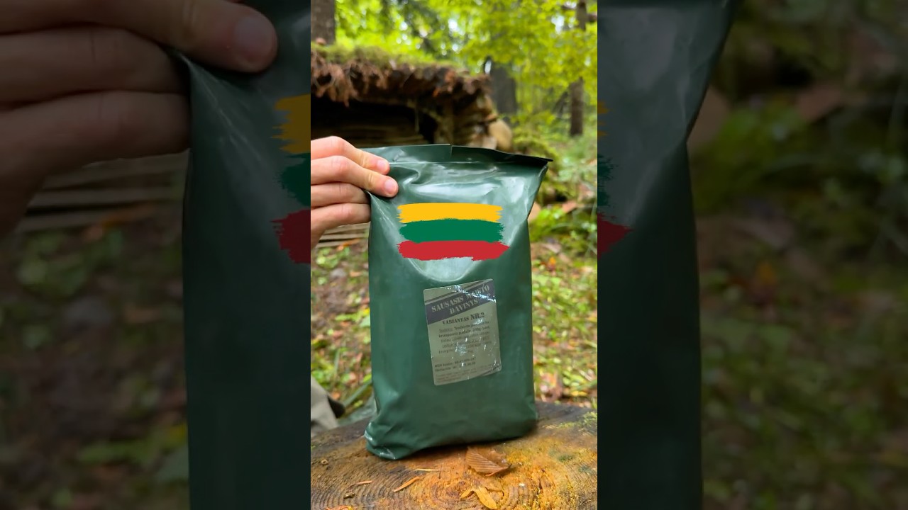 Testing Lithuanian Military MRE in the Wild