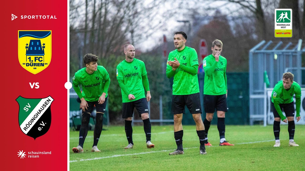 90+4! Spiel in der Nachspielzeit gedreht | 1. FC Düren - SV Rödinghausen | Regionalliga West