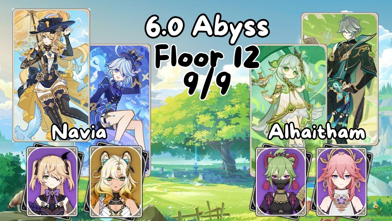6.0 Abyss Navia + Alhaitham