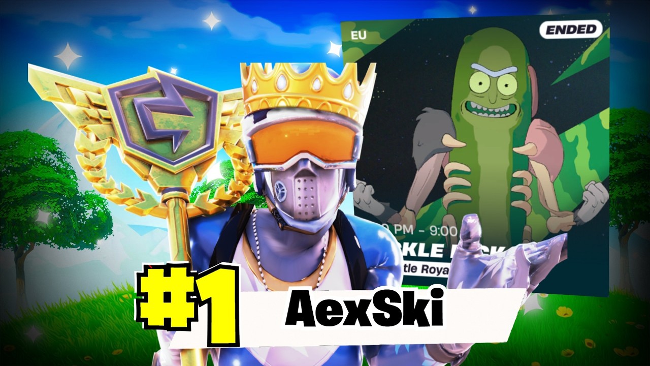 How I ALMOST WON The Pickle Rick Skin Cup