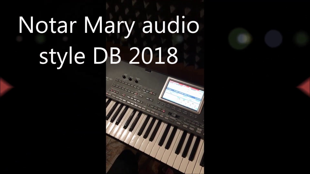 KORG DB SET 2018 - Notar Mary audio full style