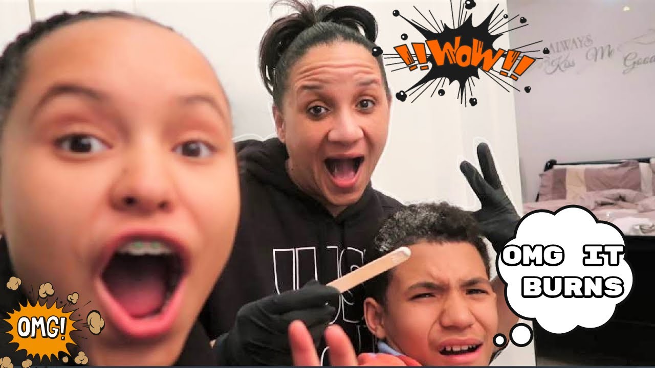 We Gave Tre A Perm Prank On Dad😱