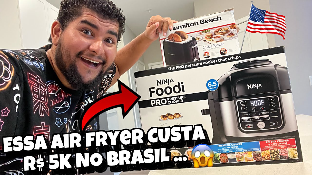 COMPRANDO ELETRÔNICOS PARA MINHA CASA NOVA NOS EUA - ESSA É A AIR FRYER DOS SONHOS!