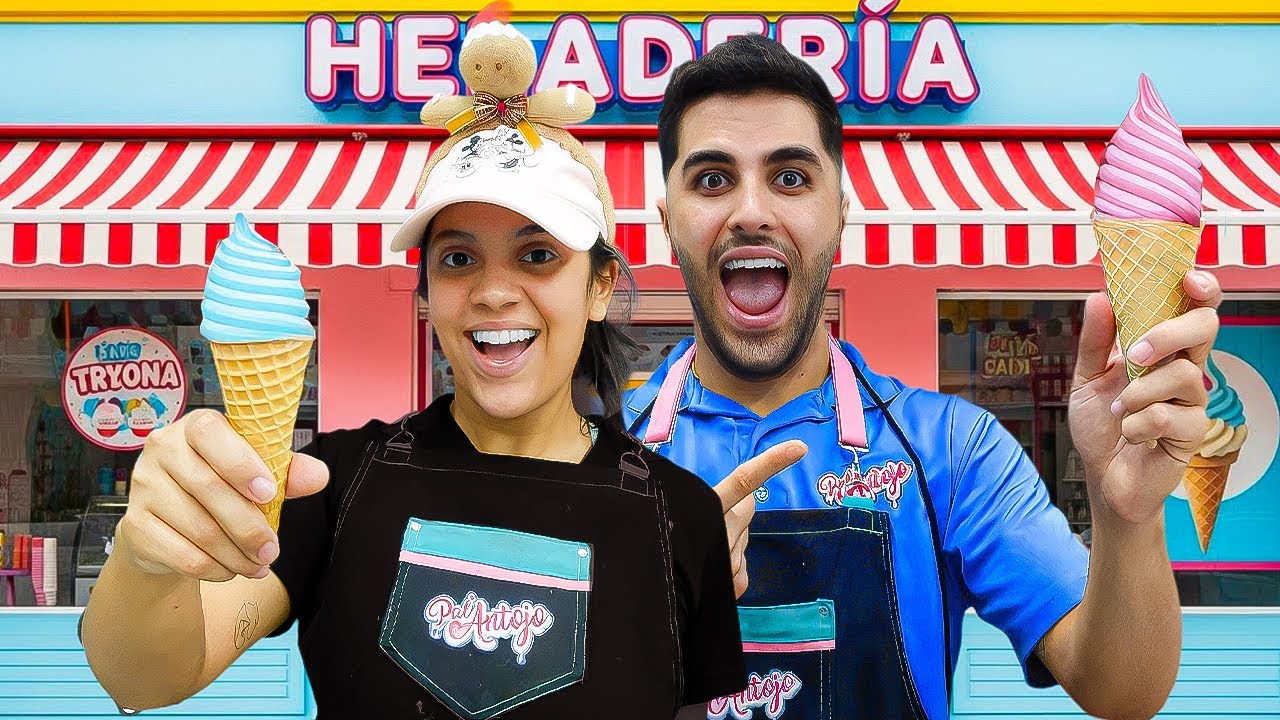 24 HORAS TRABAJANDO EN UNA HELADER&Iacute;A 😳🍦