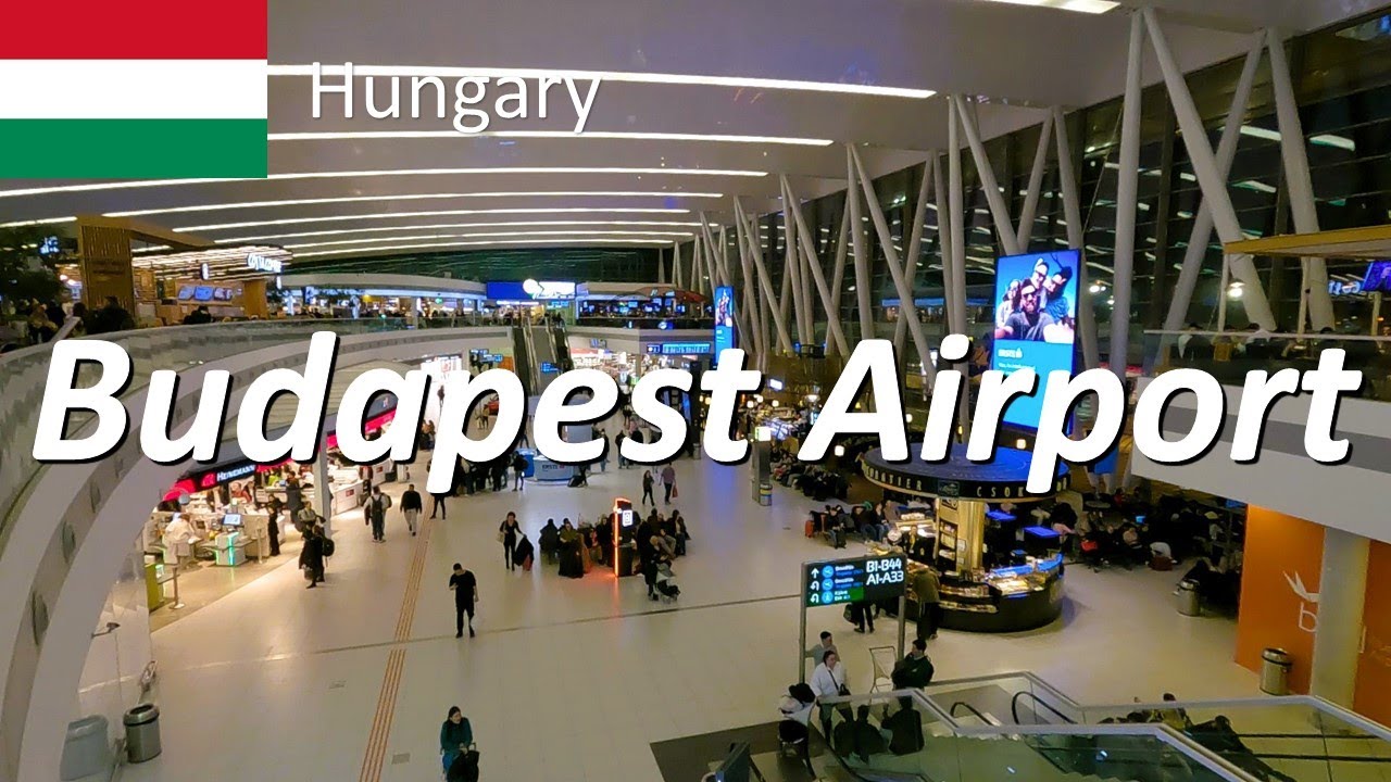 【Budapest Airport】🇭🇺Explore Budapest Liszt Ferenc International Airport in Hungary / Walking Tour