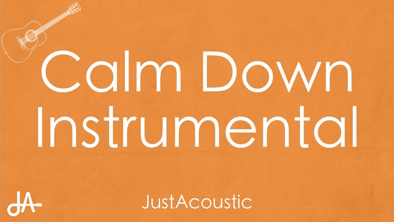 Calm Down - Rema ft. Selena Gomez (Acoustic Instrumental)