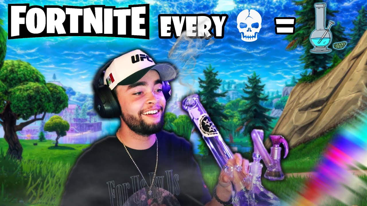 Fortnite But Everytime I DIE I SMOKE!