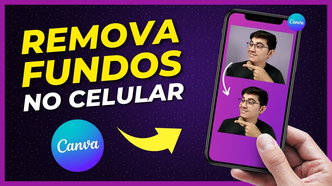 Como Remover Fundo de Foto no Canva pelo Celular (Canva Pro e Gratuito)