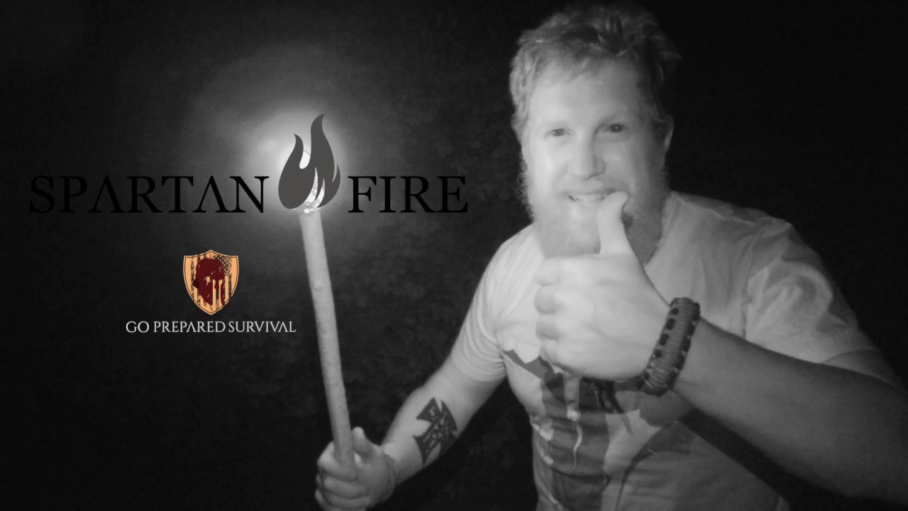 GO PREPARED SURVIVAL SPARTAN FIRE&trade;️ MULTI-USE EDC TINDER