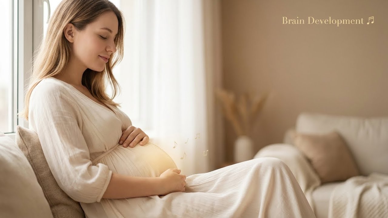 Pregnancy Music for Brain Development & Deep Sleep 🧠🌙 | Calm Piano for Mom & Baby