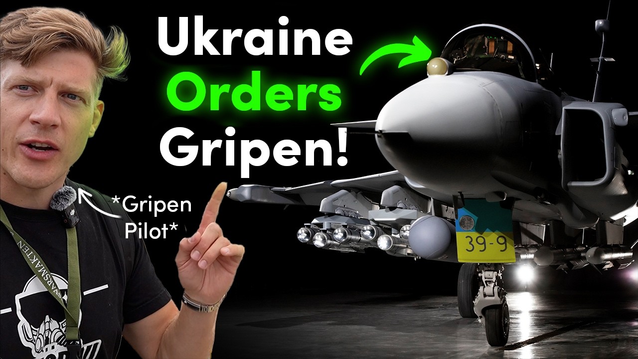 Реакция шведского летчика-истребителя: GRIPEN ЗА УКРАИНУ!