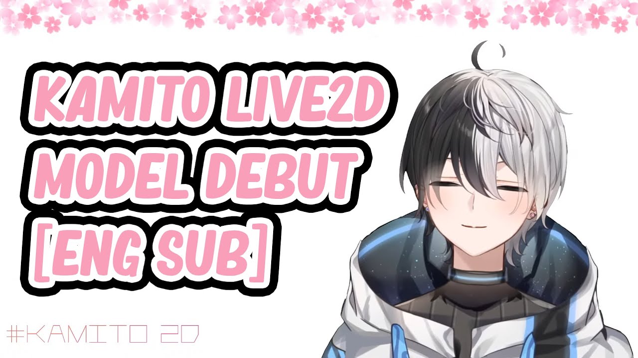 Kamito Live2D Model Debut [ENG SUB/かみと-KamitoChannel-] #Kamito2D