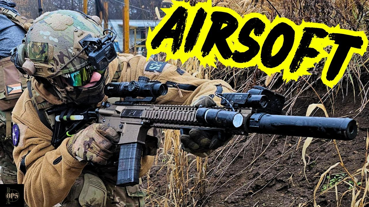 A Bunch Of Airsoft! | Funny Moments | Black Ops Airsoft Bristol, WI