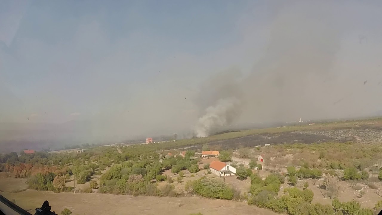 855. PPE - Gašenje požara kod Kistanja