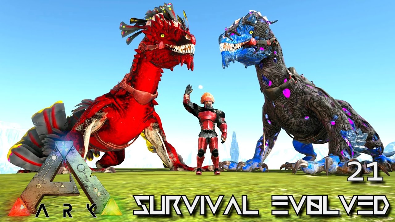 ARK: SURVIVAL EVOLVED - ALPHA & BETA ROCK DRAKES !!! VALGUERO ARCHAIC ASCENSION PYRIA E21