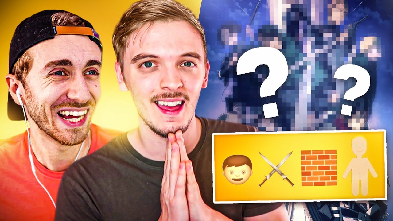 DEVINE L'ANIMÉ EN ÉMOJI ! ( Ft. Sora )