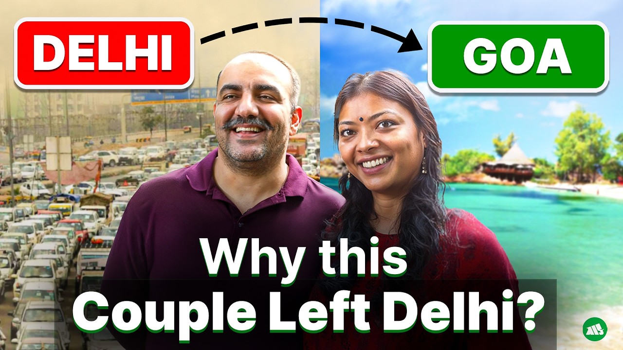 They left DELHI for a MEANINGFUL Life ? 
