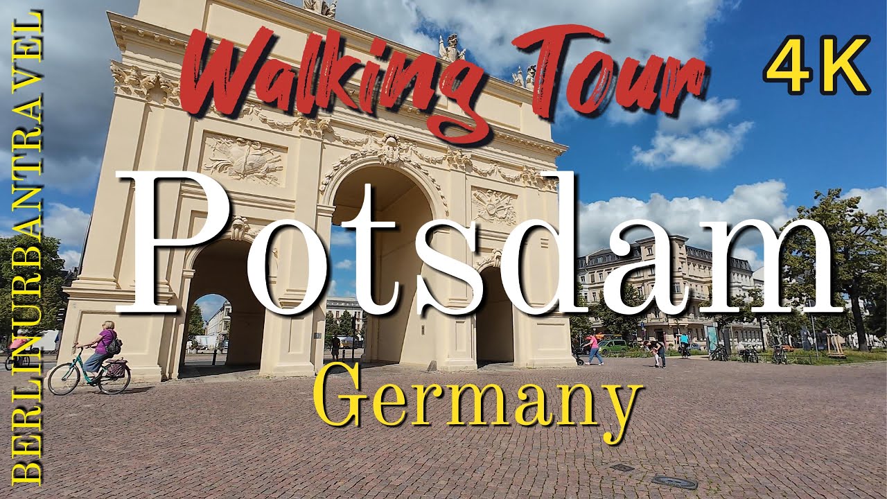 Potsdam - Germany 4K 🇩🇪 Walking Tour