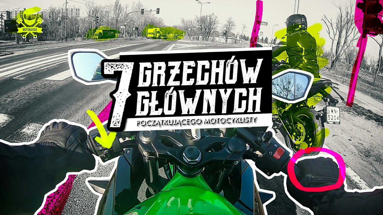 7 Najpopularniejszych Błędów Początkujących Motocyklistów - Czego się wystrzegać?