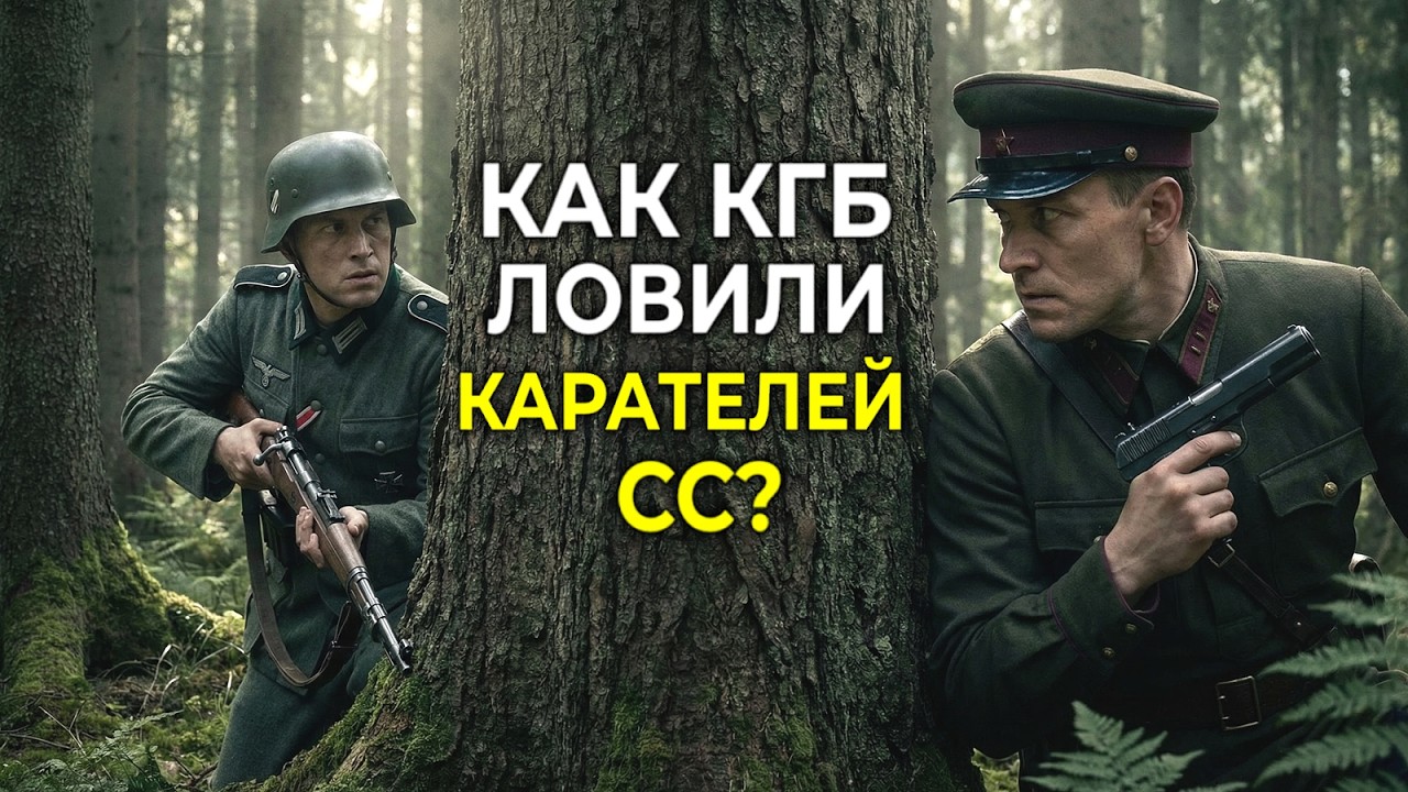 ОНИ УБИВАЛИ БЕЗШУМНО - ОХОТА КГБ На палачей СС, как кгб ловили карателей сс?