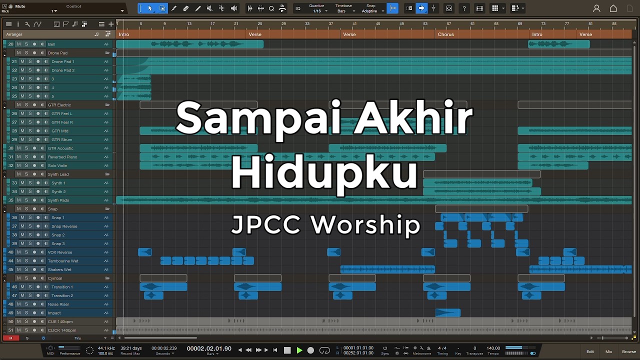 Sequencer | Sampai Akhir Hidupku - JPCC Worship