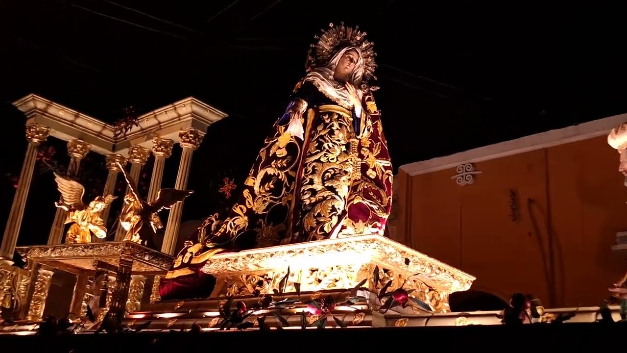 Consagrada Imagen de la Santísima Virgen de Dolores, Lunes Santo 14 de abril de 2025