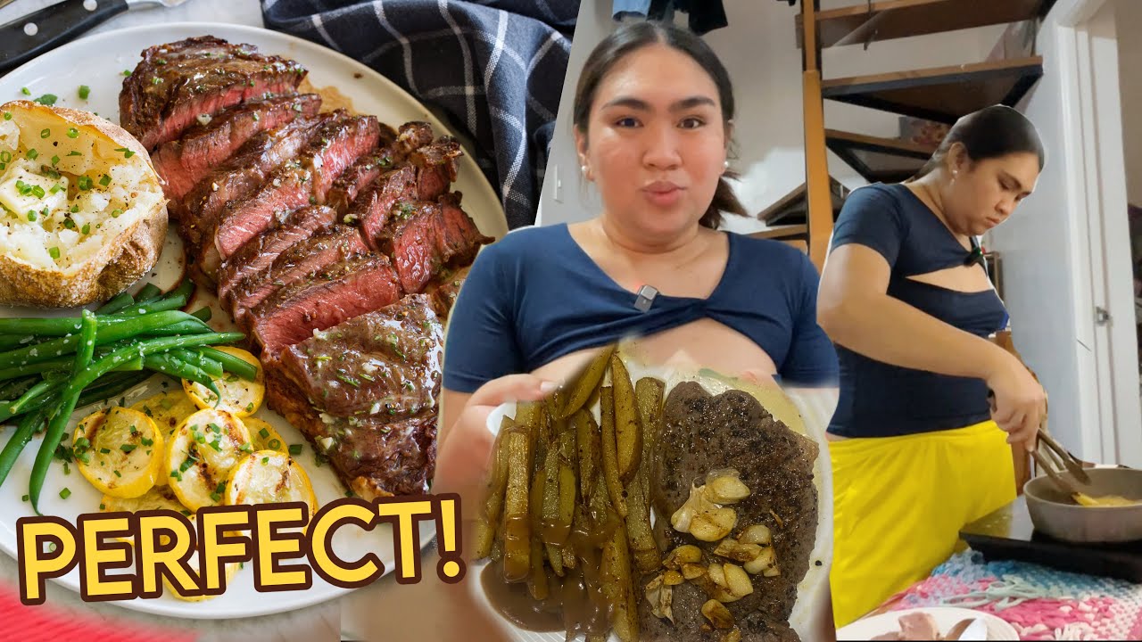 TARA MUKBANG TAYO NG STEAK (SOBRANG SARAP 🤤)