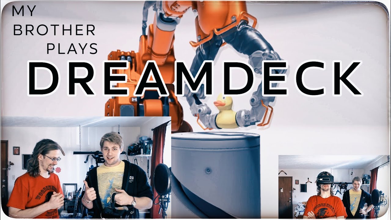 My Older Brother Plays Oculus DREAMDECK!