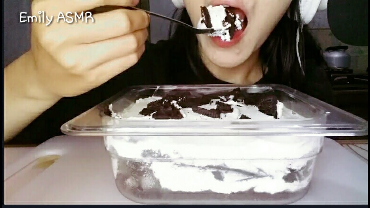ASMR Oreo Ice Box Cake