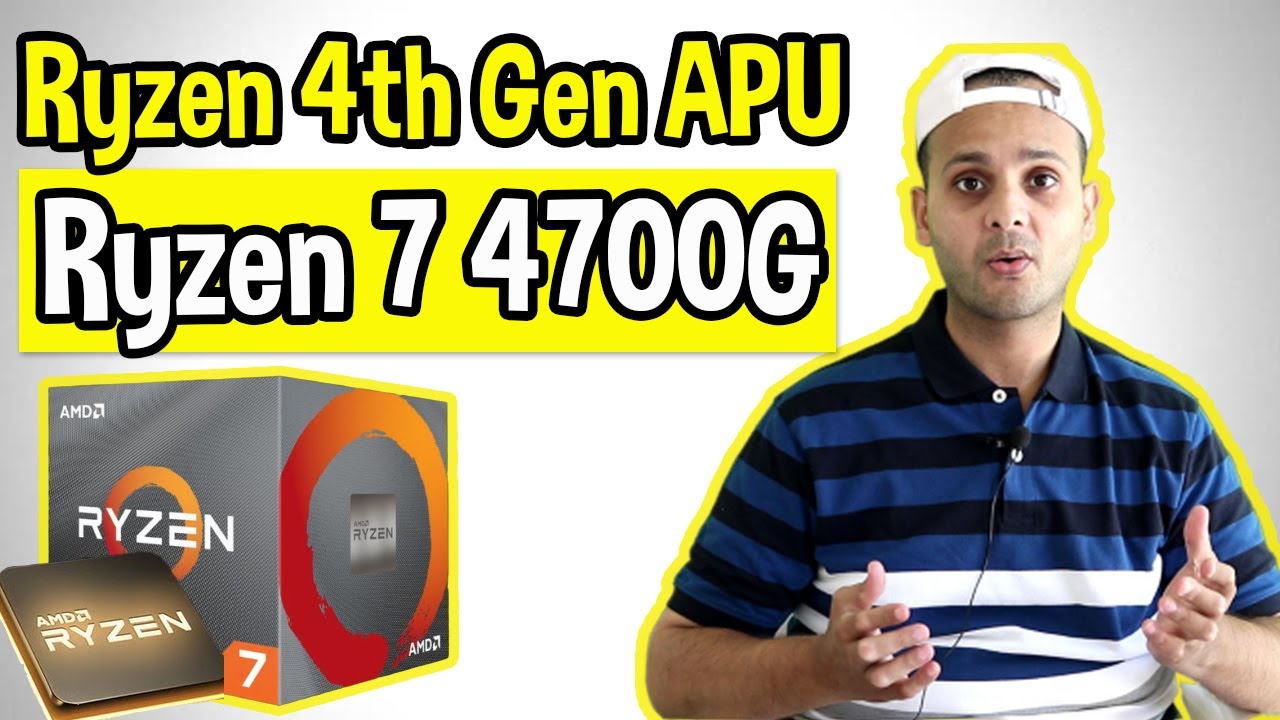 Ryzen 7 4700G APU Revealed - 8 Cores,16 Threads, Vega Graphics | Beast APU By AMD 🔥🔥