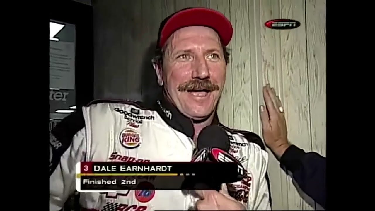 Dale Earnhardt's Late Race Charge to 2nd Place - 2000 Chevy Monte Carlo 400