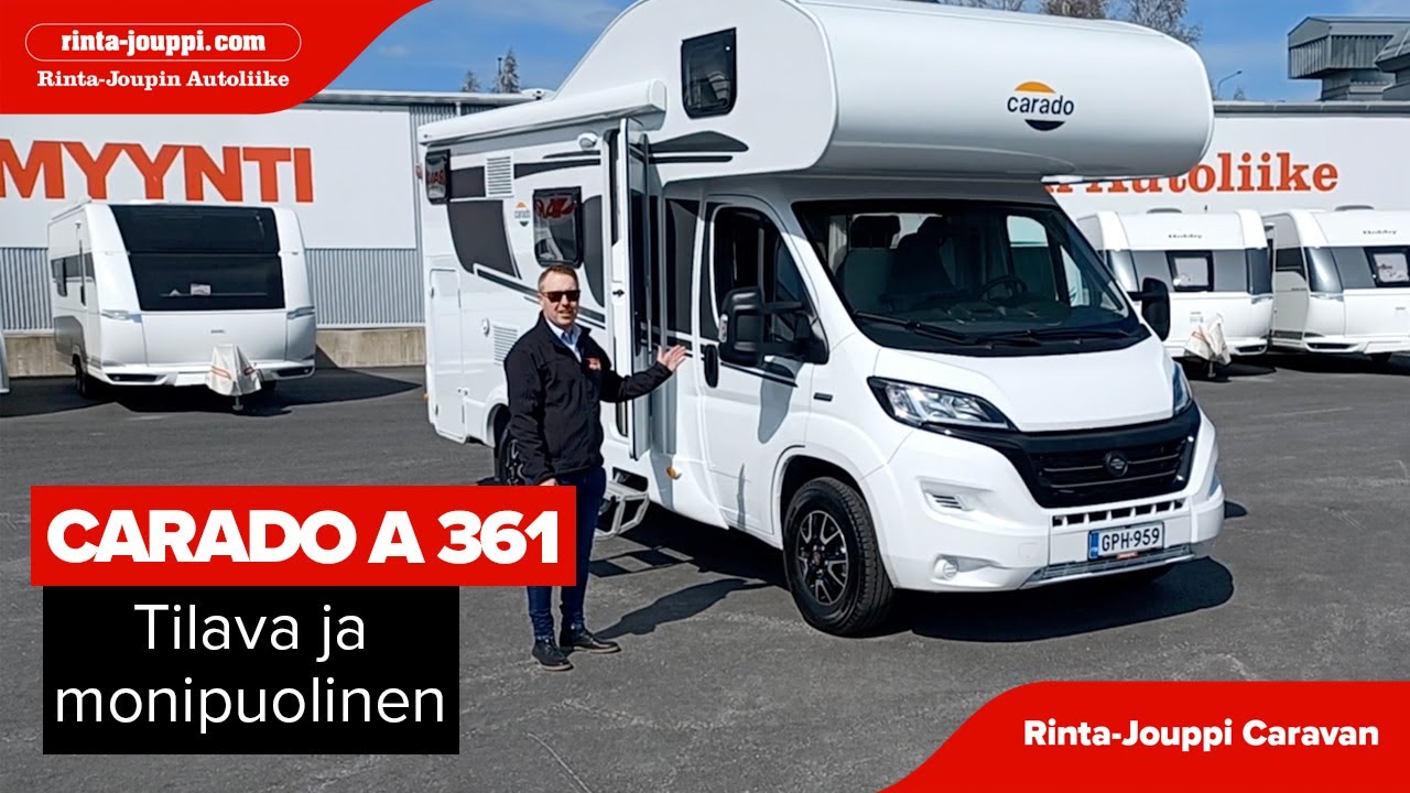 L&auml;hde matkaan tilavalla Carado A 361