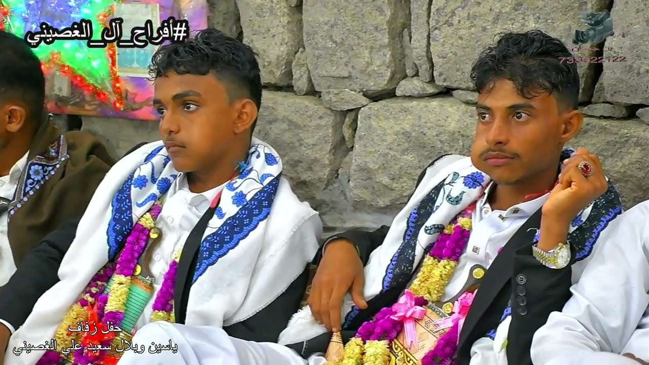 زفاف ياسين وبلال سعيد أحمد علي الغصيني _ المنشد محمود العواضي  _ الشطيط _ جبل راس5