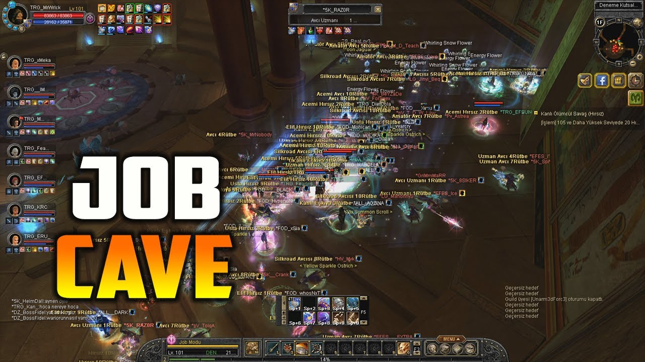 ELEK OLDULAR | JOB CAVE | Silkroad Online TRSRO