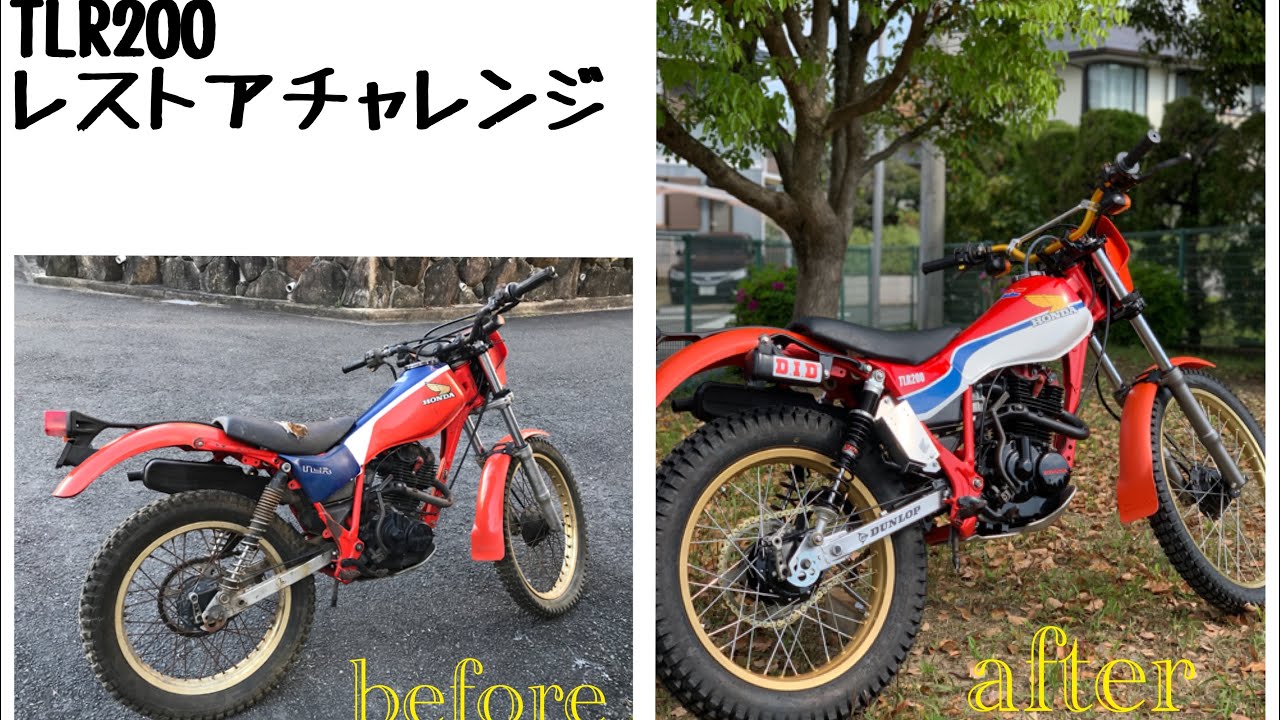 【TLR200不動車再生】1ヤフオクで買ったがっかりするくらいボロボロ車両
