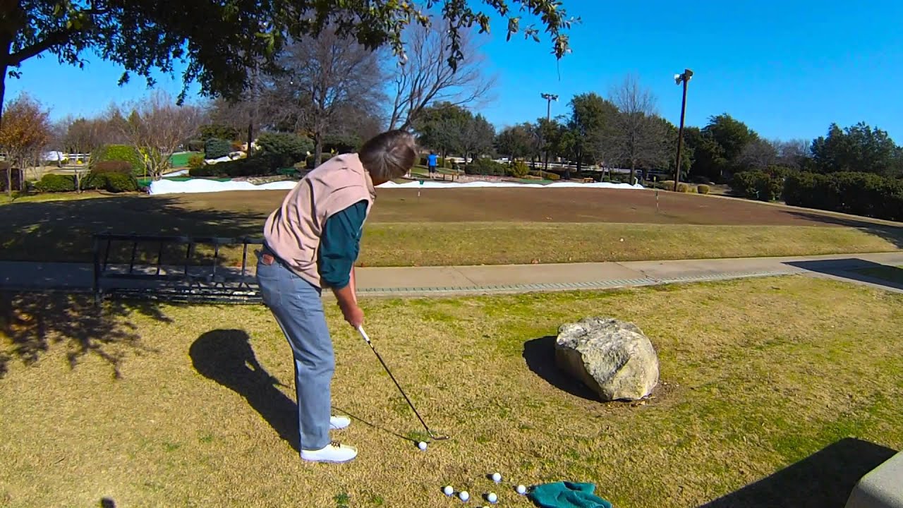 Dalton McCrary's 'Original' Straight Shootin' Golf  ---- practice 1-18-2014 Golden Bear