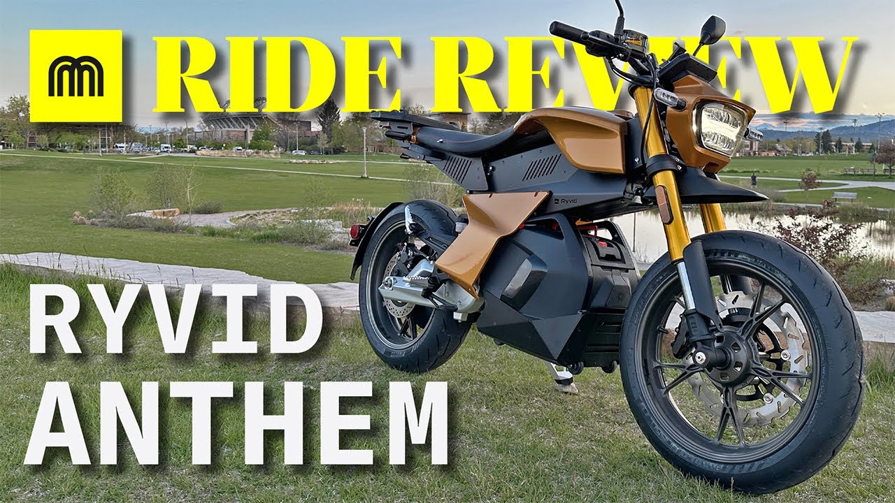 Meet the Anthem: First Impressions of Ryvid’s Flagship E-Moto