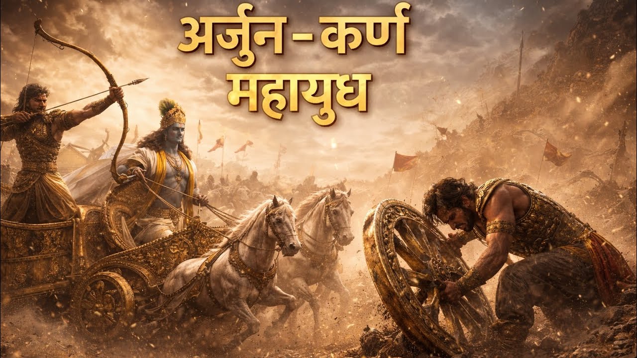 क्या अर्जुन ने धर्म के लिए अधर्म किया?|अर्जुन-कर्ण महायुद्ध का असली सच😱| Mahabharat War #mahabharat