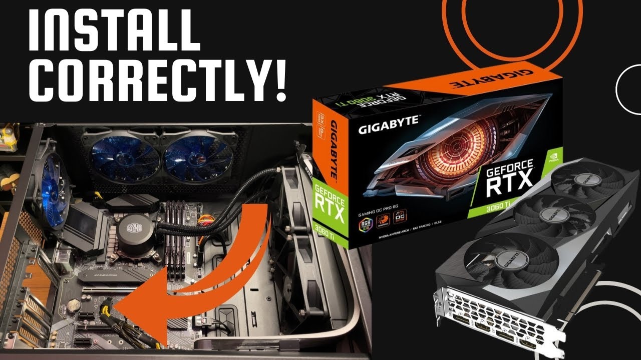 How to install RTX3060Ti Correctly and Where You Could Buy One at Retail Price