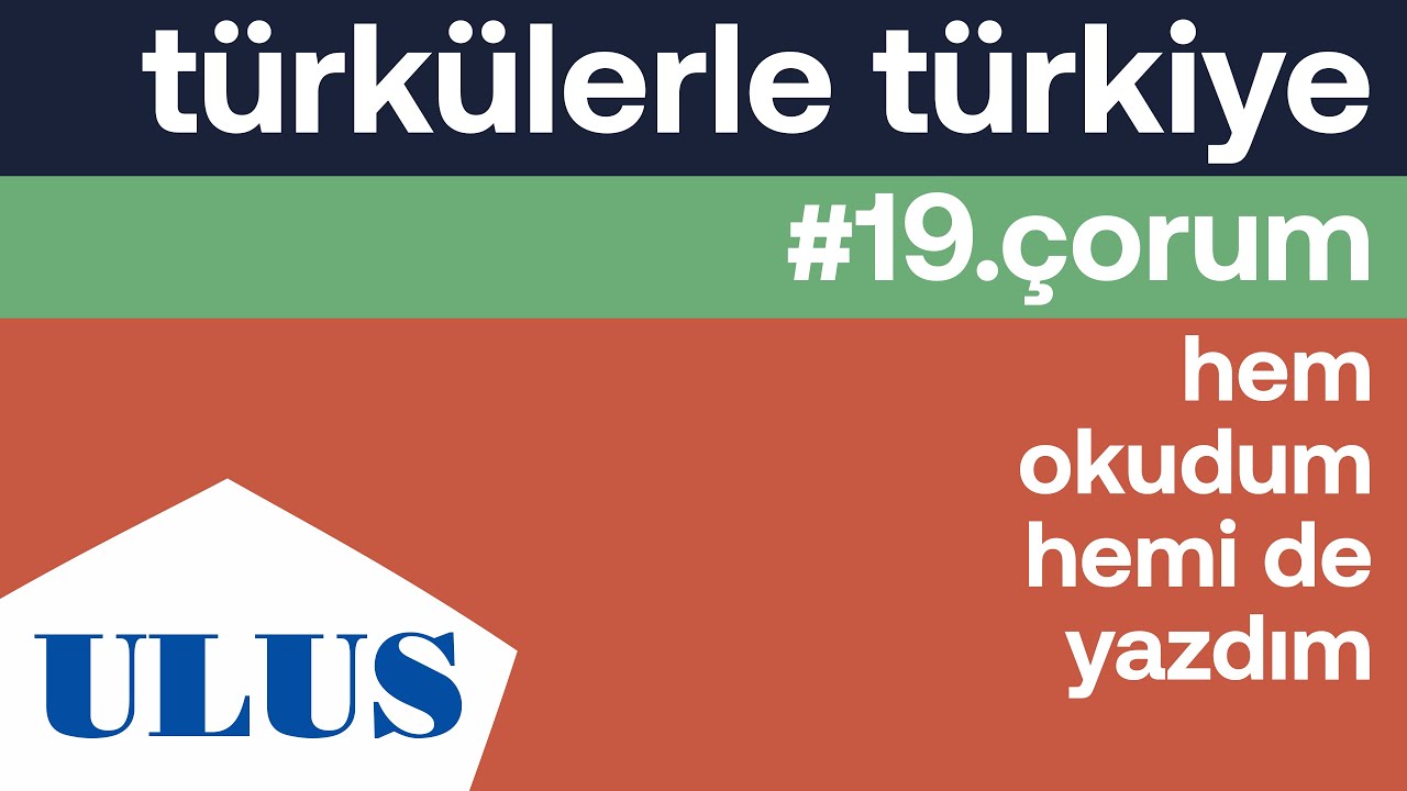 Erol Köker - Hem Okudum Hemi de Yazdım | Çorum Türküleri