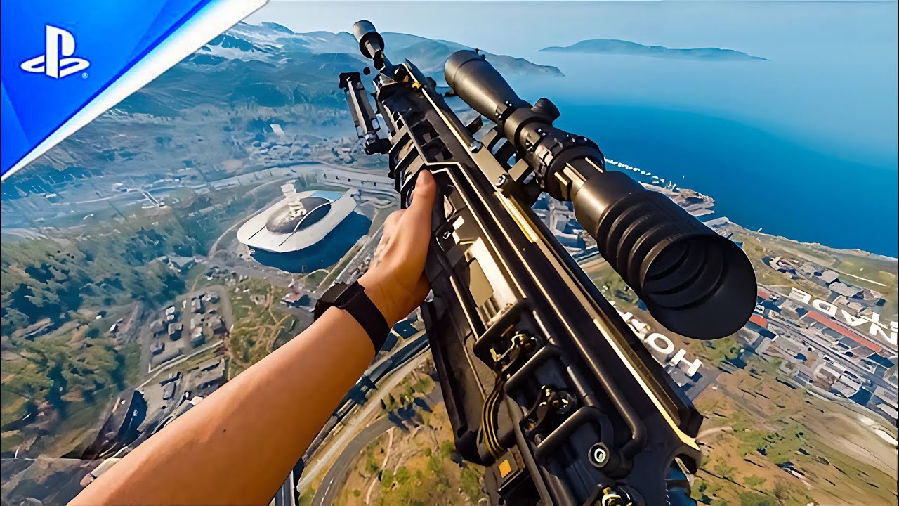 Call of Duty Warzone Verdansk Solo Win HDR Sniper Gameplay ( No Commentary )